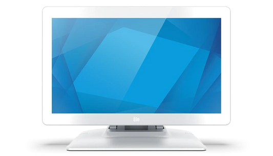 Elo 1502LM E542808 15.6-inch wide LCD Medical Grade Monitor, Full HD, PCAP, with Stand, White - Cubetouch
