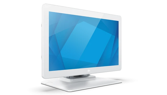 Elo 1502LM E542808 15.6-inch wide LCD Medical Grade Monitor, Full HD, PCAP, with Stand, White - Cubetouch
