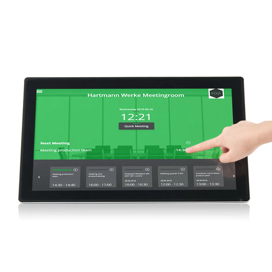 New Design DC12V 15.6 Inch 1920*1080 Capacitive Touch Screen Industrial Panel PC with I5 & 8GB Memory Stock Available - Cubetouch