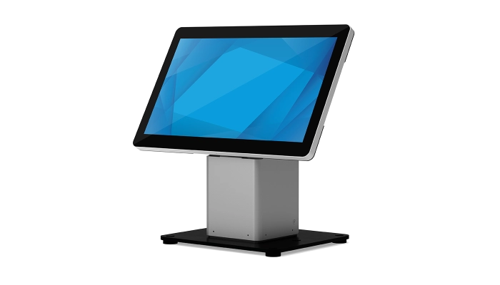 Elo E514881 Slim Self Service Floor Stand Top with Support for 15-Inch to 22-Inch I-Series - Cubetouch