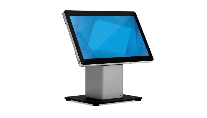 Elo E514881 Slim Self Service Floor Stand Top with Support for 15-Inch to 22-Inch I-Series - Cubetouch