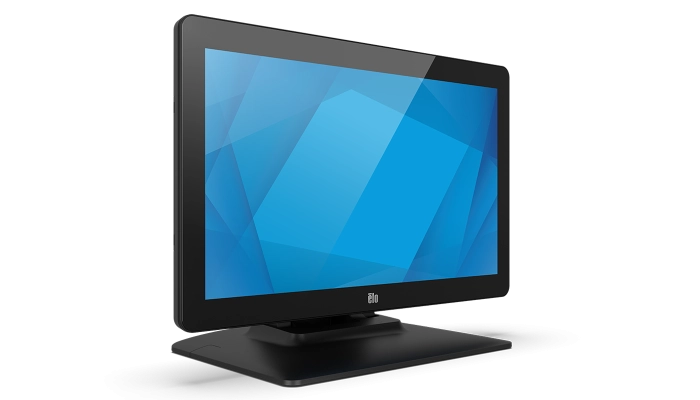 Elo 1502LM E542808 15.6-inch wide LCD Medical Grade Monitor, Full HD, PCAP, with Stand, White - Cubetouch