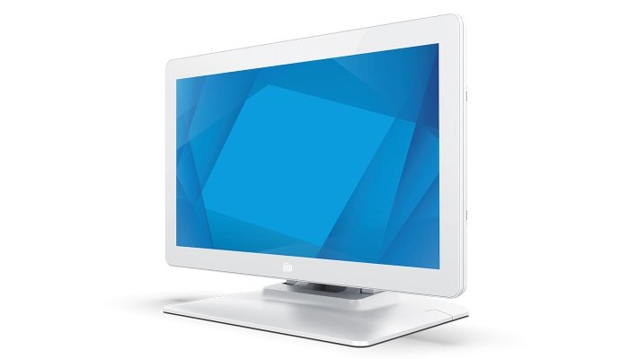 Elo 1502LM E542808 15.6-inch wide LCD Medical Grade Monitor, Full HD, PCAP, with Stand, White - Cubetouch