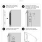 IP65 Front Waterproof Industrial Panel PC Capacitive Touch Screen Android Linux RK3568 Fanless Embedded Pcap Industrial Panel PC - Cubetouch